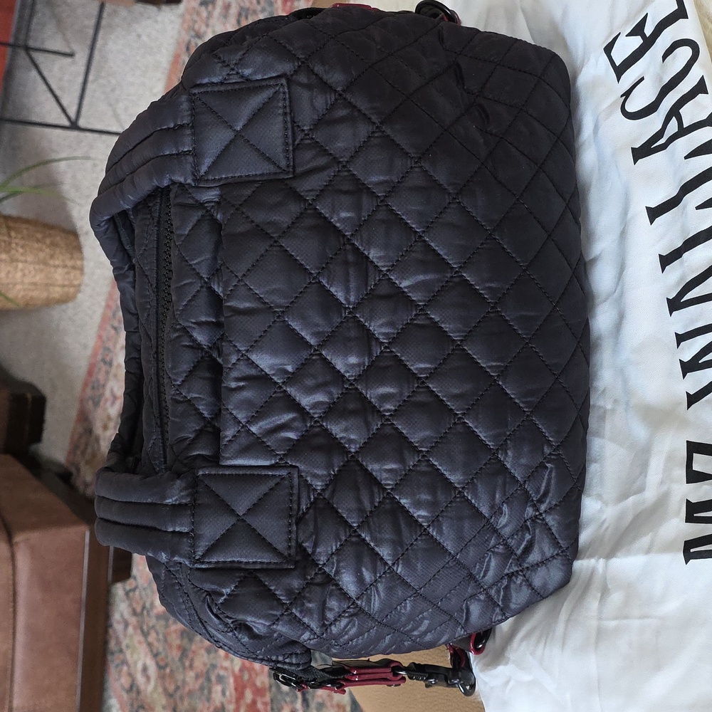 Gorgeous MZ Wallace Black Quilted Crossbody/Shoulder Bag 🖤🎁❤️ - Picture 5 of 16